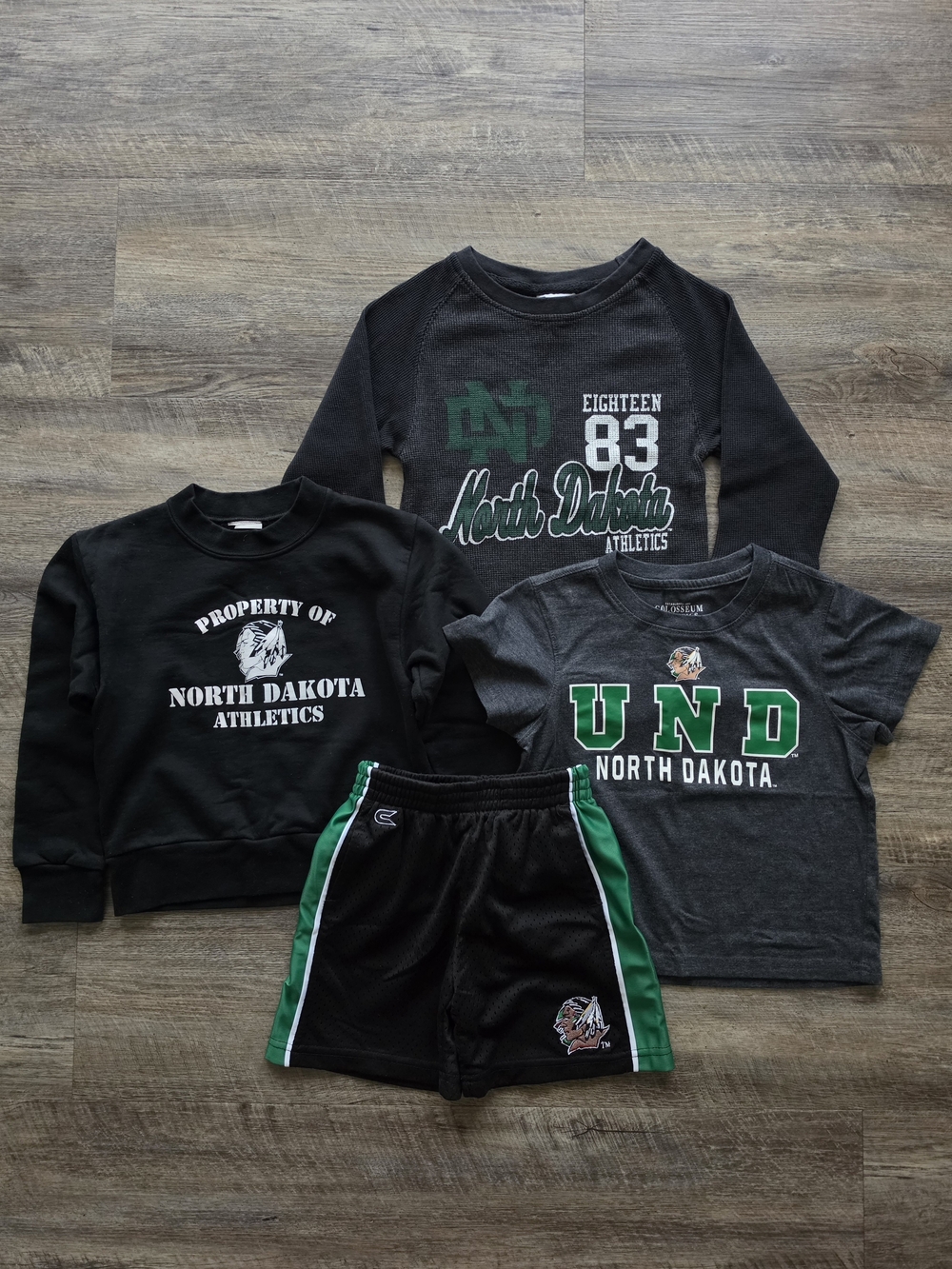 Kids UND Sioux Lot